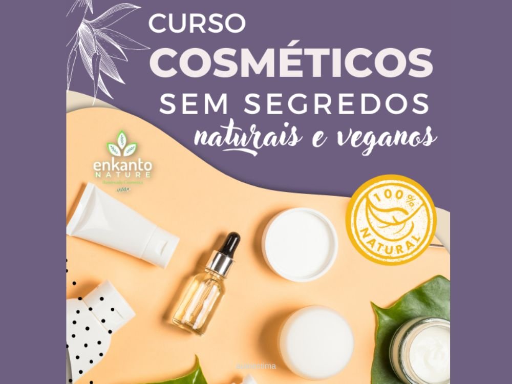 curso de cosméticos naturais aprenda